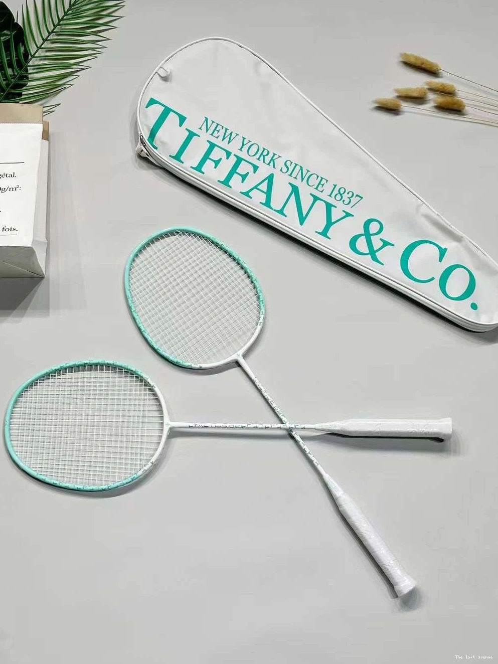TIFFANY BADMINTON RACKET SET 0803